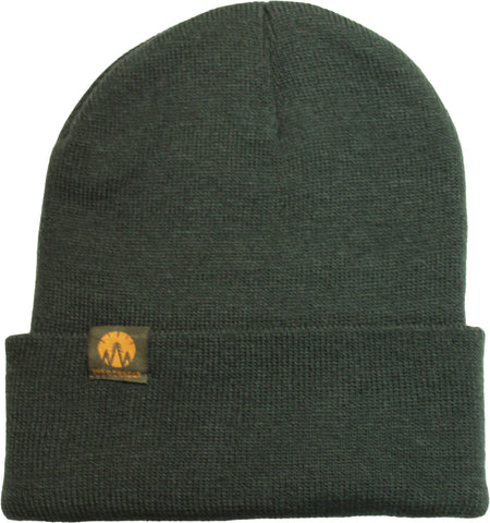 CUFFED BEANIE - Forest