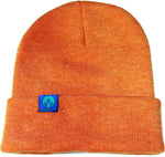 CUFFED BEANIE - Heather Orange