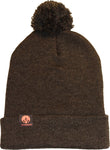 POM BEANIE - Heather Charcoal