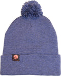 POM BEANIE - Heather Dark Royal